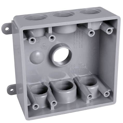 pvc junction box lowes|surface mounted electrical junction box.